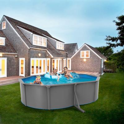 China With 0.4mm 0.4mm Steel Liner For STARMATRIX SP613612B/BW Above Ground Pool Above Ground Small Steel Wall Pool Outdoor for sale