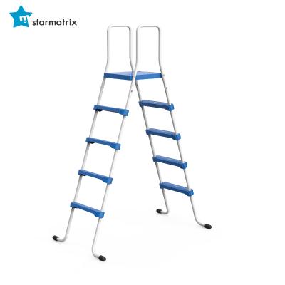 China STARMATRIX 1324T Lightweight Height 52ft 132cm 4 Step Ladder For Swimming Pools for sale