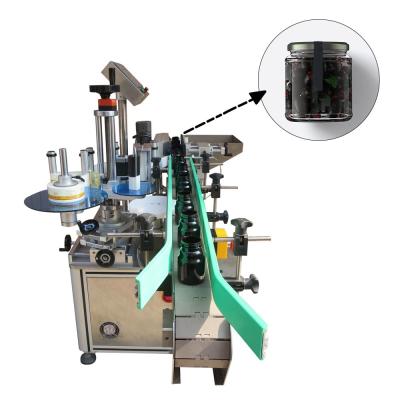 China Beverage labeling machine round /large price pneumatic automatic round bottle labeling machine for sale