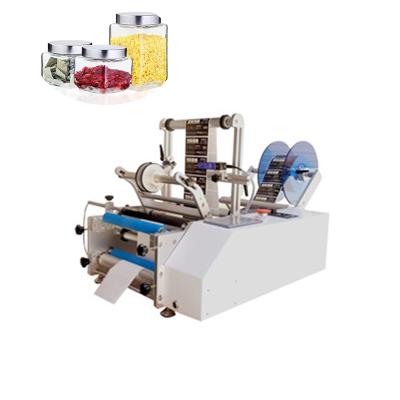 China Beverage Labeling Machine Wholesale Semi Automatic Product Two Sides Labeling Machine /pen Labeling Machine for sale