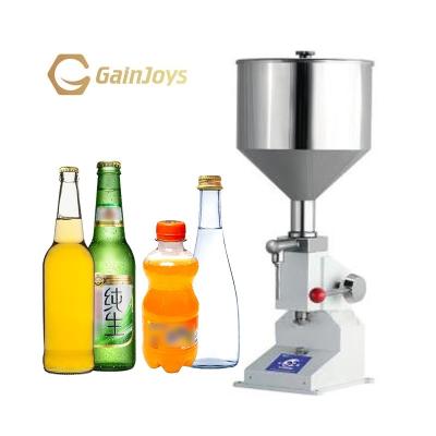 China Semi Automatic Food Filling Machine Small Small Liquid Filling Filling Machine for sale