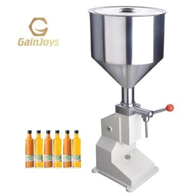 China 10-50ml Food Fillerd Filling Machine Liquid Nozzle Filling Machine Single Liquid for sale