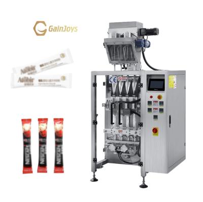 China Automatic Food Gainjoys 6 Lane 4 Lane Milk Powder Packaging Machine for sale