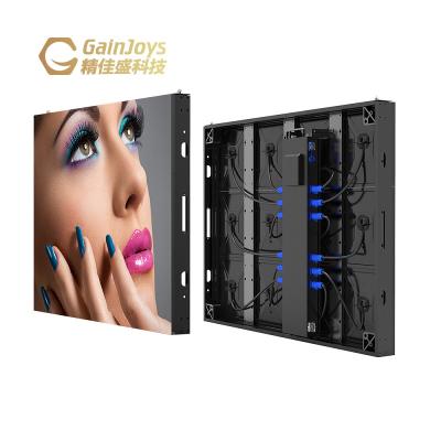 China Gainjoys Price 3d Hd Transparent Wall Advertising Small Big TV Indoor Outdoor Flexible Billboard Semi-outdoor Outdoor Indoor Panel Led Scree for sale