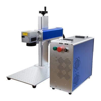 China Laser Marking Factory Direct Sale Desktop Ring Laser Fiber Optic Spotting Machine for sale