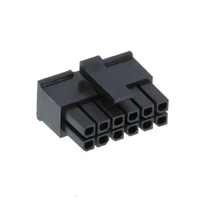 China Automotive Molex 43025-1200 Wire Headers and Housing 12P Receptacle Dual Rows 12 Pin Female Automotive Connector for sale