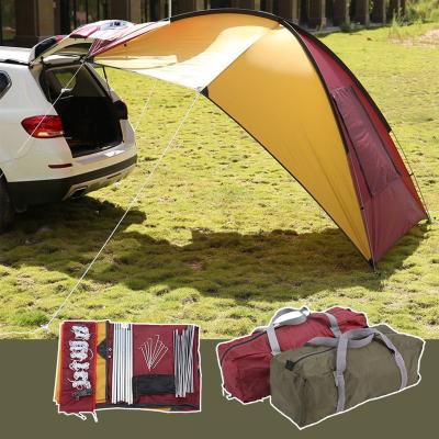 China Camouflage Game New Arrivals Canopy Camper Trailer Offroad Portable Pop Up / Field Up Car Tailgate Tent Room Suv Tent Outdoor Camping Tent for sale