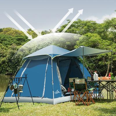 China Camouflage / Field Game Factory New Arrivals Outdoor Waterproof Huge Space Walking Beach Portable Folding To Build Simple Camping Tent for sale