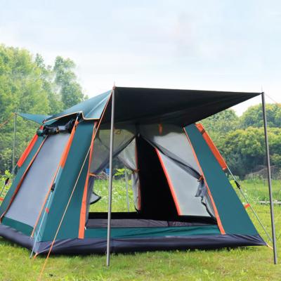 China Diagonal Bracing Type New Improved Outdoor Wind Rain Sun Protection One Living Room Camping Tent for sale