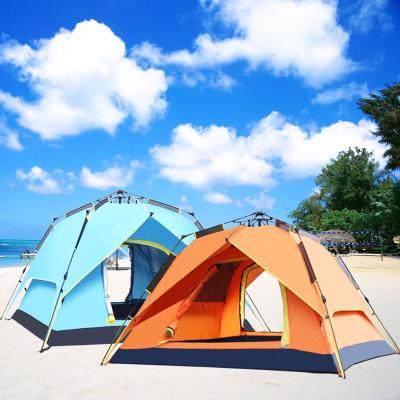 China Camouflage/Field Double Game Automatic Rising Speed ​​Family Open Thickened Camping Tent For Outdoor Camping for sale