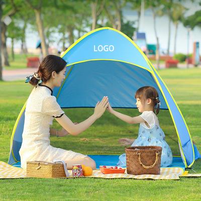 China Outdoor waterproof full automatic Sun proof premium beach canopy tent for family beach camping picnic for sale