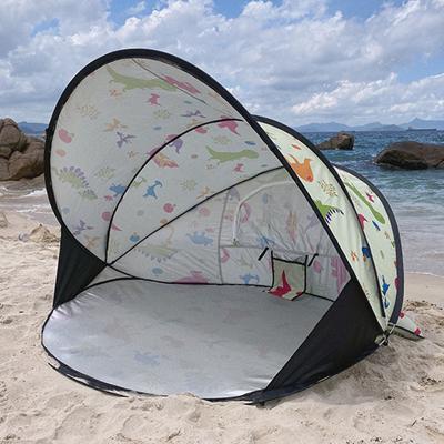 China New Camouflage/Field Game Factory New Arrivals Best Quality Pop Up Beach Tent 4 People Tents Sun Shelter With Window Quick Automatic Opening Foldable Tent for sale