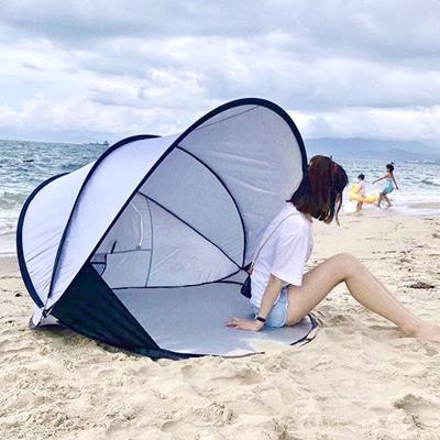 China New Arrivals Factory Camouflage / Playground Outdoor Portable Ultralight Sun Shade Noise Protection UV Beach Shelter Sand Tent for sale