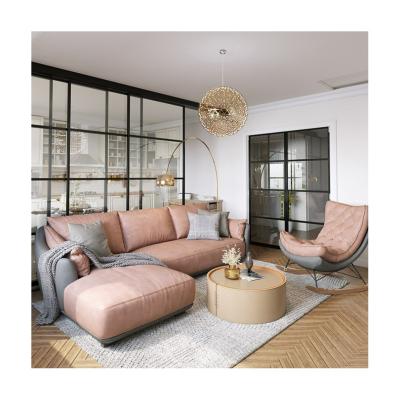 China Direct Sales Wholesale Adjustable Living Room Sofas Modern Leather Sofa Cover Italian Design For 3 2 1 Seater Couches for sale