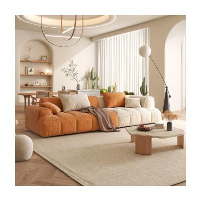 China Hot Selling Sofa Set Furniture Cat Proof Fabric Comfort Adjustable Living Room Sofa Three Seater Couch (Size) for sale