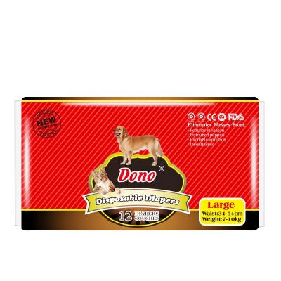 China Printed Female Dog Dono Dog Diapers , Disposable Dog Marking Female for sale