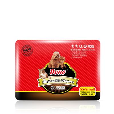 China Dono Sustainable Disposable Pet Diaper Manufacturer in China, DONO Diaper For Pet for sale