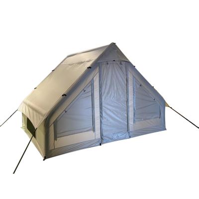 China Logo Oxford Cloth Pu 5000 Multifunctional Customizable Outdoor Camping Airtight Inflatable Water Proof 4 Season Tent Room for sale