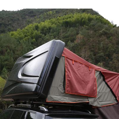 China Extended Type Tour Car Outdoor Foldable Roof Top Travel Tent For Suv Tailgate Tent Hard Shell Aluminum Triangle Roof Top Tent for sale