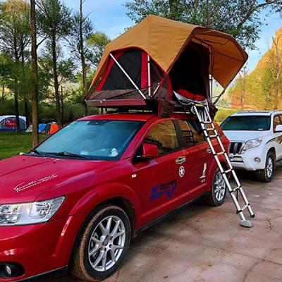 China Extended Type 4X4 MATMO Extended Type Hard Shell Roof Top Tent Aluminum Shell Roof Top Tent Four Person for sale