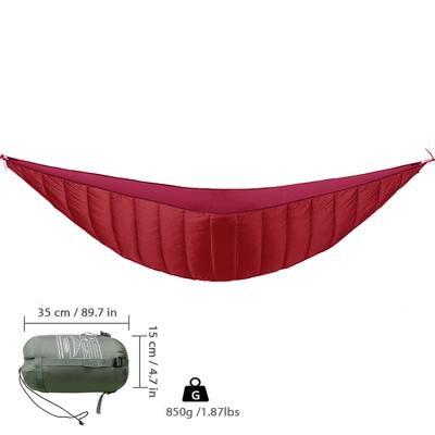 China Lightweight 2In1 Outdoor And Portable Underquilt Warm Luxury Camping Freestanding Hammock for sale