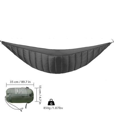 China New Design Outdoor Travel 2In1 Portable Hammock Lightweight Nylon Portable for sale