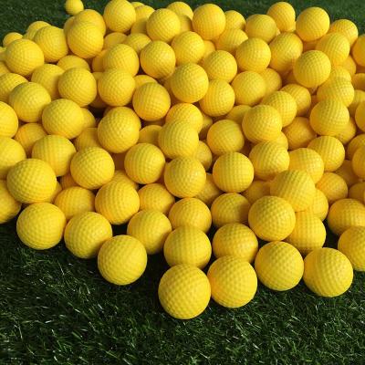 China PU Color Golf Ball Indoor Soft Golf Practice Balls Indoor Practicing Golf Balls for sale