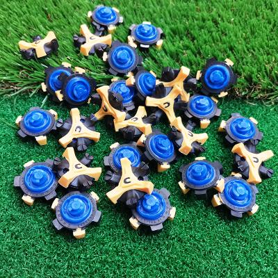 China Golf Shoes Nail 2021 Wholesale Nail Container Spike Golf Soft TPU Golf Spike Golf Shoes for sale