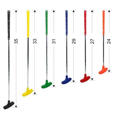 China Indoor Junior Golf Putters Left and Golf Club Right Sides of Mini Golf Putter Double Sides Practice Golf Putter Double Sides for sale