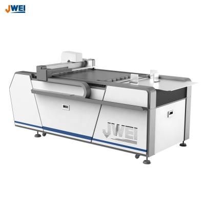 China JWEI's LST03II-0806-RM CNC digital cutter is to equip with bevel cutting tool, creasing wheel tool for cutting corrugated board for sale