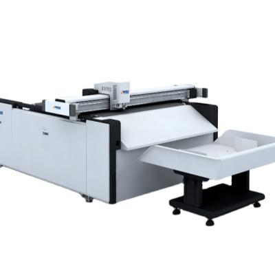 China Machine repair shops Jwei series automatic cardboard cutting machine is suitable self-adhesive cardboard gray board other working modes for sale