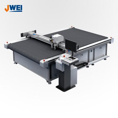 China JWEI CB08II Car Cover Graphics Signs Packaging Digital Flatbed Car Cover Die Cutting Machine for sale