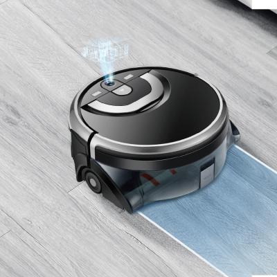 China Hotel Unique Home Appliance Smart VLSAM Navigation Tuya App Wet Mop Robot Cleaner For Hard Floor for sale