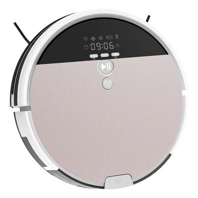 China RV Big dust tank 0.75L BLDC IML surface easy home floor cleaning smart intelligent automatic sweeping mopping robot vacuum cleaner for sale