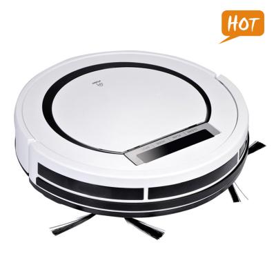 China Hotel 2021 Europe Low Price Vacuum Cleaner Mop Cleaner Floor cleaning robot for carpet with LCD display for sale