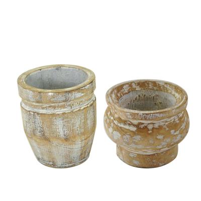 China Pastoral Outdoor Flower Pots Garden Planters Indoor Plant Pots for sale