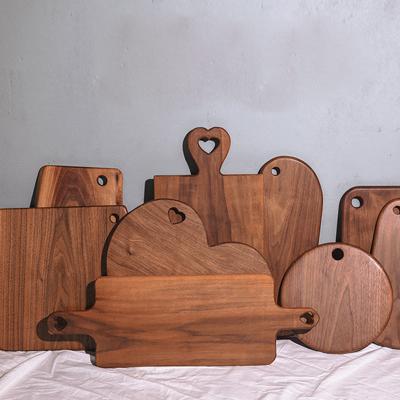 China Sustainable Wholesale Custom Size Cheese Board Wood Cutting Block Cutting Board Breadfruit Cheese Square Wooden Chopper Cutting for sale