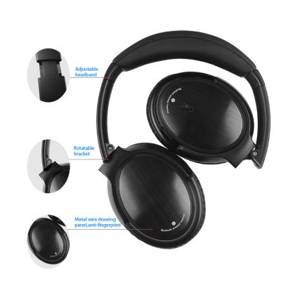 China Active Noise Canceling Active Noise Canceling Bass Earphone Headphone Wireless Bluetooth Deep For Computer for sale