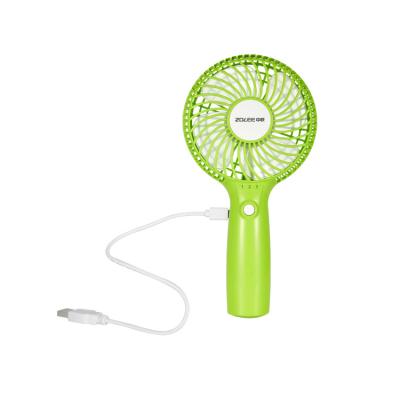 China 2021 High Efficiency Portable Rechargeable USB Fan Battery USB Rechargeable Battery Handheld Fan for sale