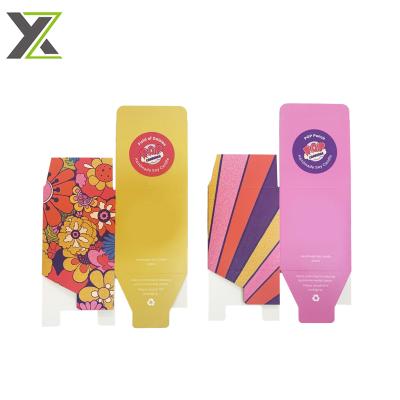 China Custom Recyclable Paper Flower Printing Shenzhen Cbd Paper Box Recycled Packaging for sale