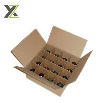 China High Quality Cheap Recyclable Cardboard Beer Packaging Corrugated Paper Box for sale