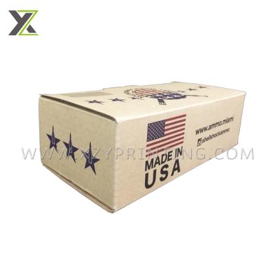 China OEM Handmade Design Printing ECO Kraft Paper Self Assemble Corrugated Boxes for sale