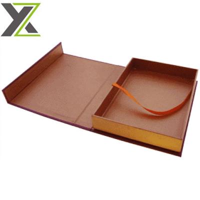 China Recyclable High Quality Popular Rectangle Shaped Cardboard Gift Box for sale