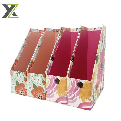 China Office Stationery Customs Office Supplies Magazine Document Holder Desktop Storage Organizer for sale