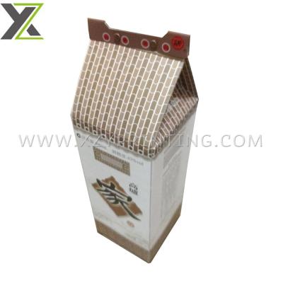 China Recyclable Unique Design Wine Glass Packaging Paper Box for sale