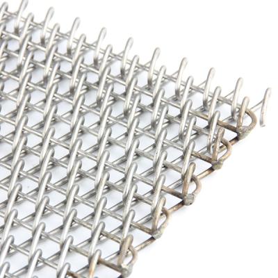 China Heat Resistant Heat Treatment Quenching Oven Compound Trimmed Conveyor Belt Metal Mesh Belts Wire Mesh Belt And Screens for sale