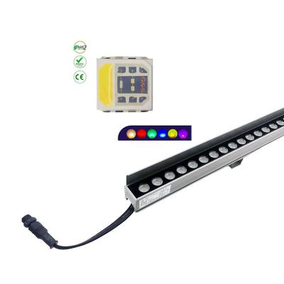 China Theme Park Bar Bar and Building Outdoor Lighting IP65 RGB RGBW DMX512 LED Linear Light for Building Set Decoration for sale