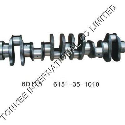 China Garment Shops 6151-35-1010 6D22 MITSUBISHI Crankshaft For Excavator Hydraulic Engine Parts for sale