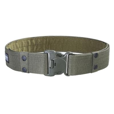 China Military Nylon Men's Waist Belt Army Nylon Webbing Adjustable Outdoor Combat Support Belt for sale