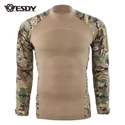 China Newest 6 Colors Summer Combat Casual Tactical Frog Suit Uniform Shirt for sale